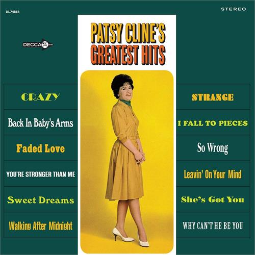 Patsy Cline Greatest Hits (2LP)